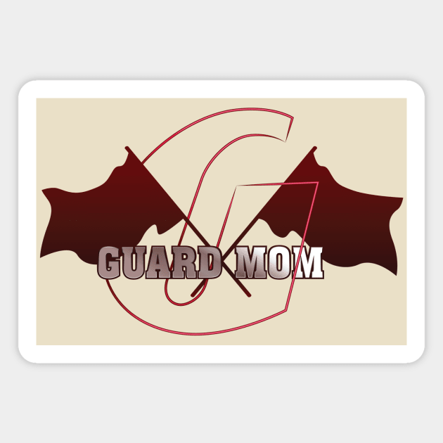 Guard Mom Magnet by GlencoeHSBCG